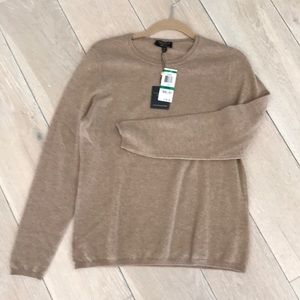 camel cashmere sweater